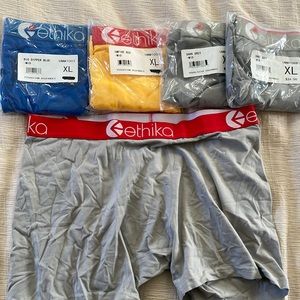Ethika Boxer Briefs 5 Pairs XL